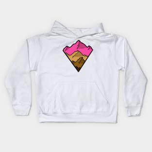 Mountain ice cream Kids Hoodie